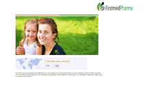 Desktop Screenshot of firstmedpharma.com